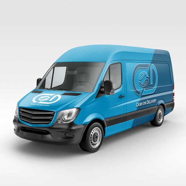 COD courier - Logo Design