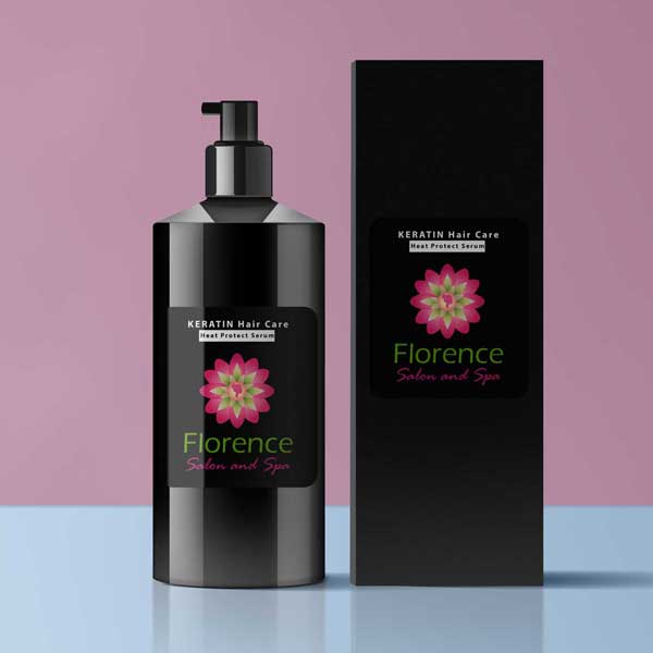 Florence Hair Care - Packaging design