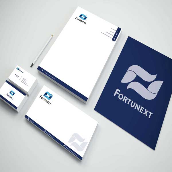 Fortunext - Stationery Design