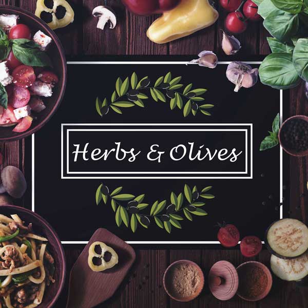 Herbs and Olives - Restaurant Brand Identity