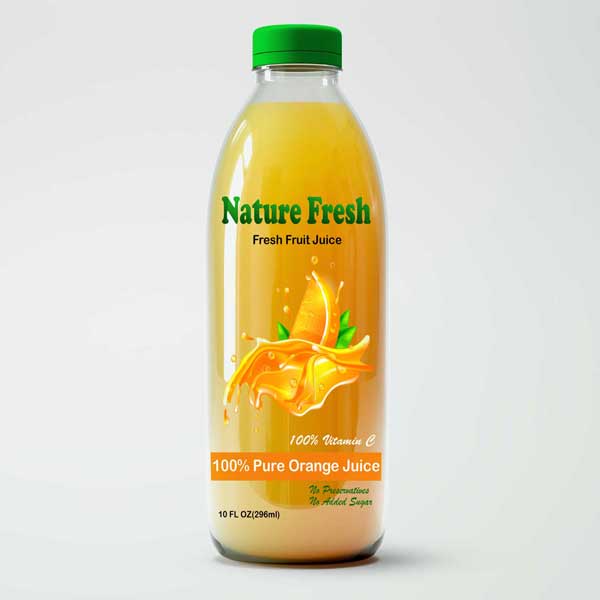 Nature Fresh Juices - Package Design